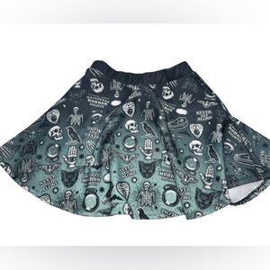 2023 HHN Universal Studios Halloween Horror Nights Never Go Alone Skirt